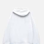 White Oversized Hoodie Streetwear